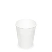 Papírový kelímek bílý 330 ml, M průměr 80 mm BEZ VÍČEK, 50 ks