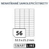 Samolepící etikety Labelmax, 52 etiket, 52,5 x 21,2 mm