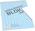 Blok kroužkový horní A4 čistý BOBO