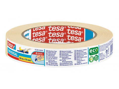Maskovací páska STANDARD - odstranitelná, rozměr: 50 m x 19mm - TESA