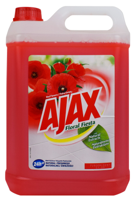Ajax Floral Fiesta red flowers červený, 5 litrů