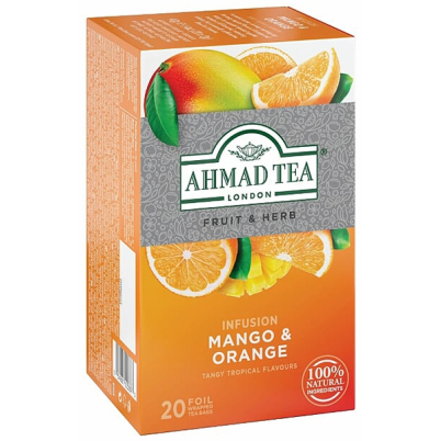 Čaj Ahmad Tea Mango+Orange ALU 20x2g