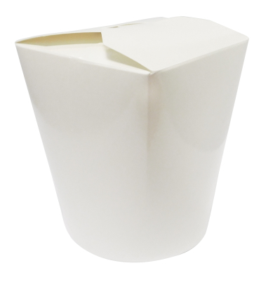 Food box bílý 950 ml (32oz), 25 ks
