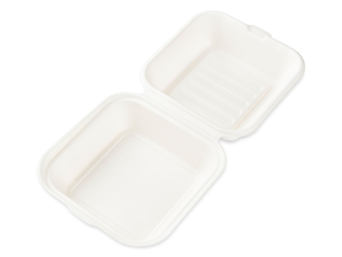 Box na hamburger EKO cukrová třtina 152 x 150 x 78 mm, 50 ks