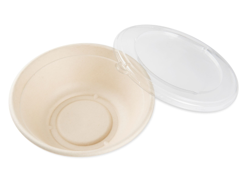 Salátová miska kulatá EKO cukrová třtina 1200 ml, 50 ks