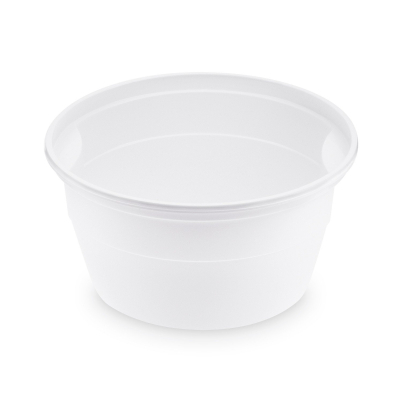 Polévková miska bílá (PP) 500 ml, Ø 127 mm, 50 ks