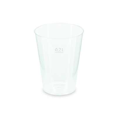 Vratný kelímek (PP) Ø 68 mm, 0,2 l, 40 ks