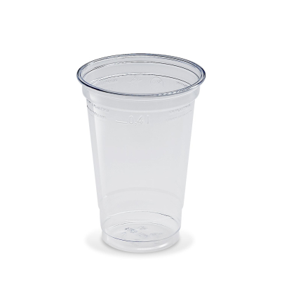 Kelímek z rPET 0,4 l (průměr 95 mm), 50 ks