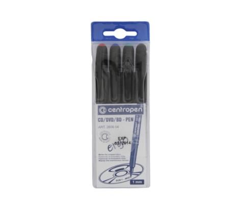 Popisovač CENTROPEN 4606/4 sada