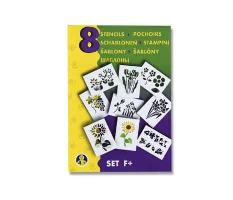 Šablona CENTROPEN set F+