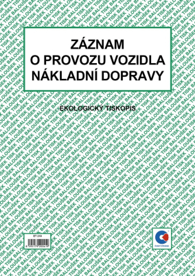 Záz. o prov.voz. nák. dop. A4 stazka ET210