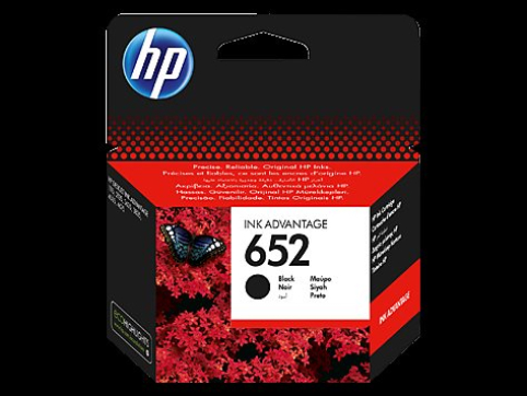 F6V25AE HP Ink Cart No.652 pro DJ3835, Black