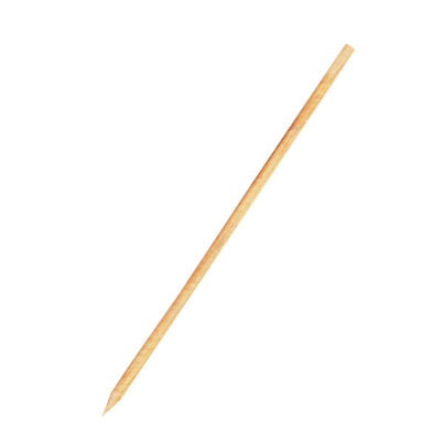 Dřevěné špejle hrocené 30 cm, průměr 3 mm, 100 ks