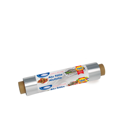 Alu fólie -extra silná- 30cmx150m, 14µm jednotl. balená, 1 ks