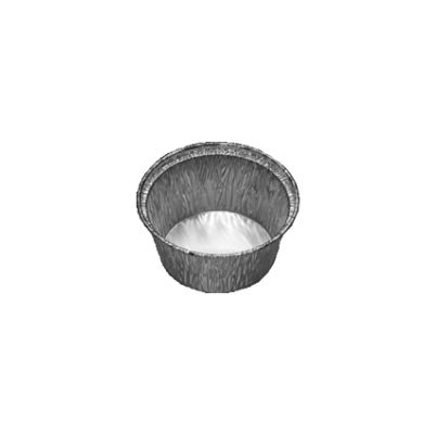 Miska kulatá ALU (110 ml) průměr 8 x 3,4 cm, 100 ks